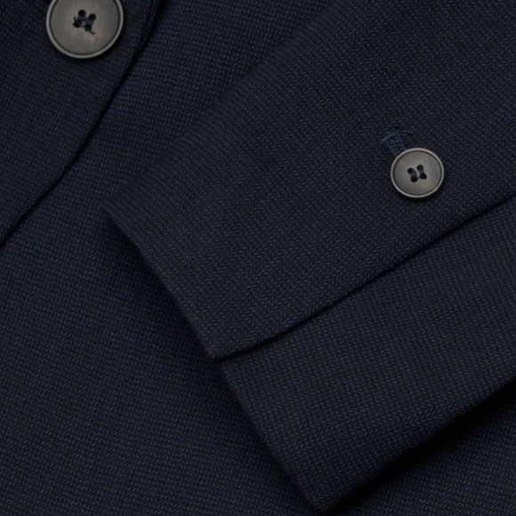 H&M Blue Fitted Blazer - Picture 5 of 7